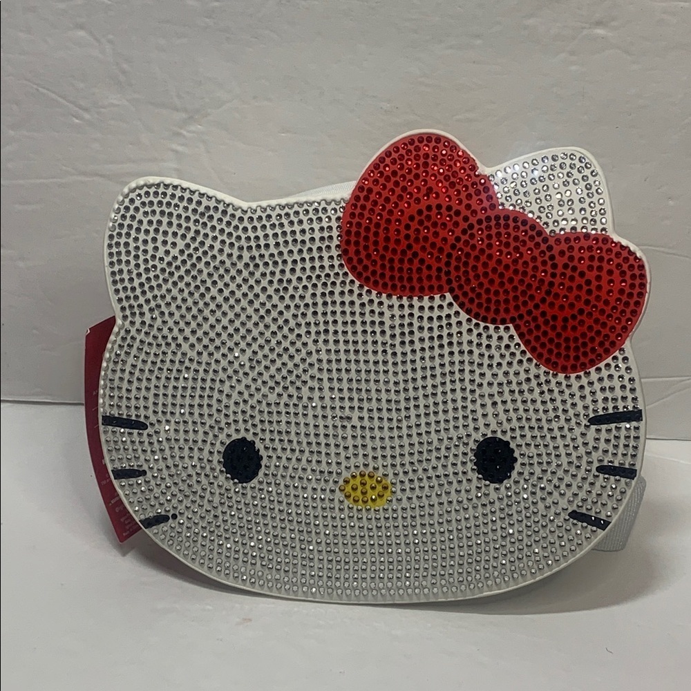Hello Kitty Sequin Crossbody Bag 4 Can Insulated Igloo Cooler NWT - Picture 2 of 10